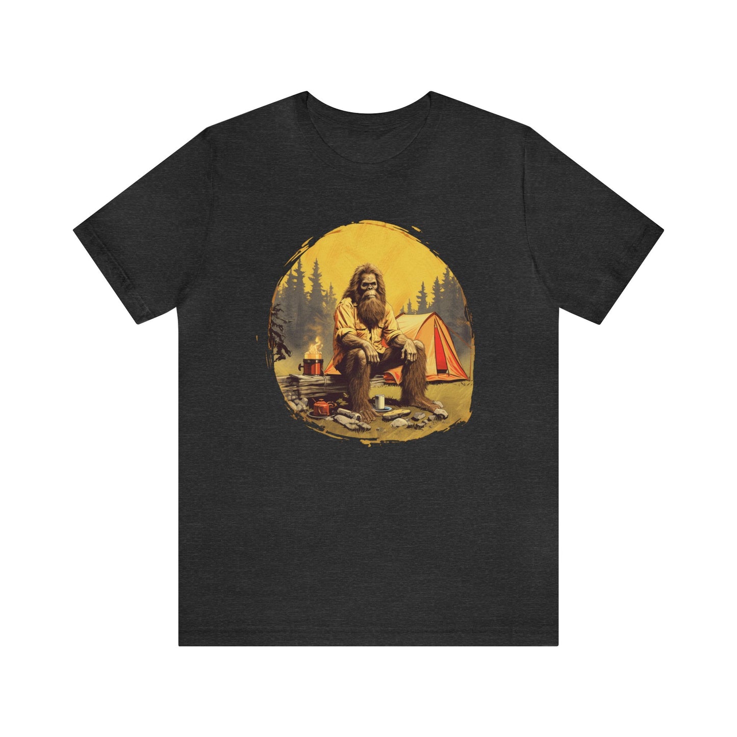 Bigfoot Camping Shirt