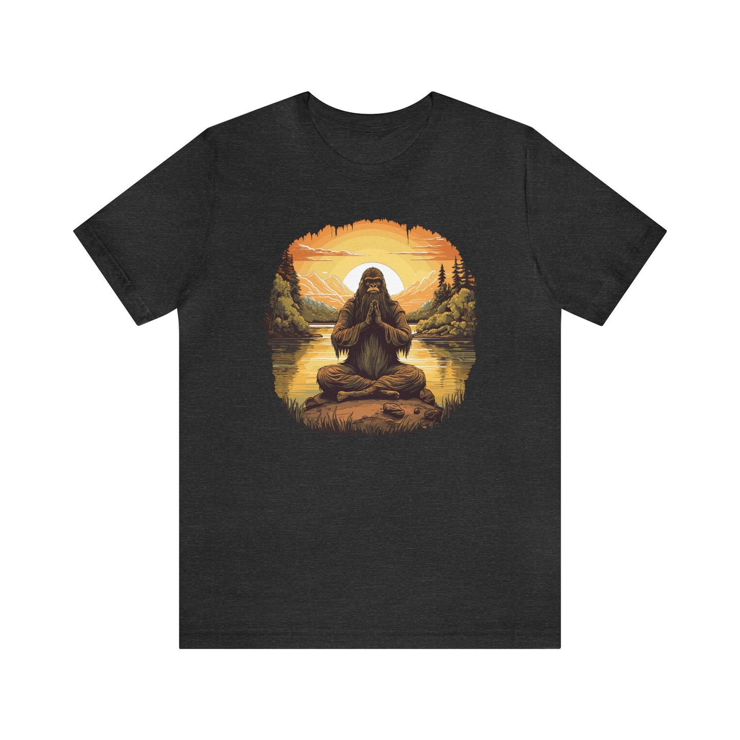 Bigfoot Doing Yoga Shirt
