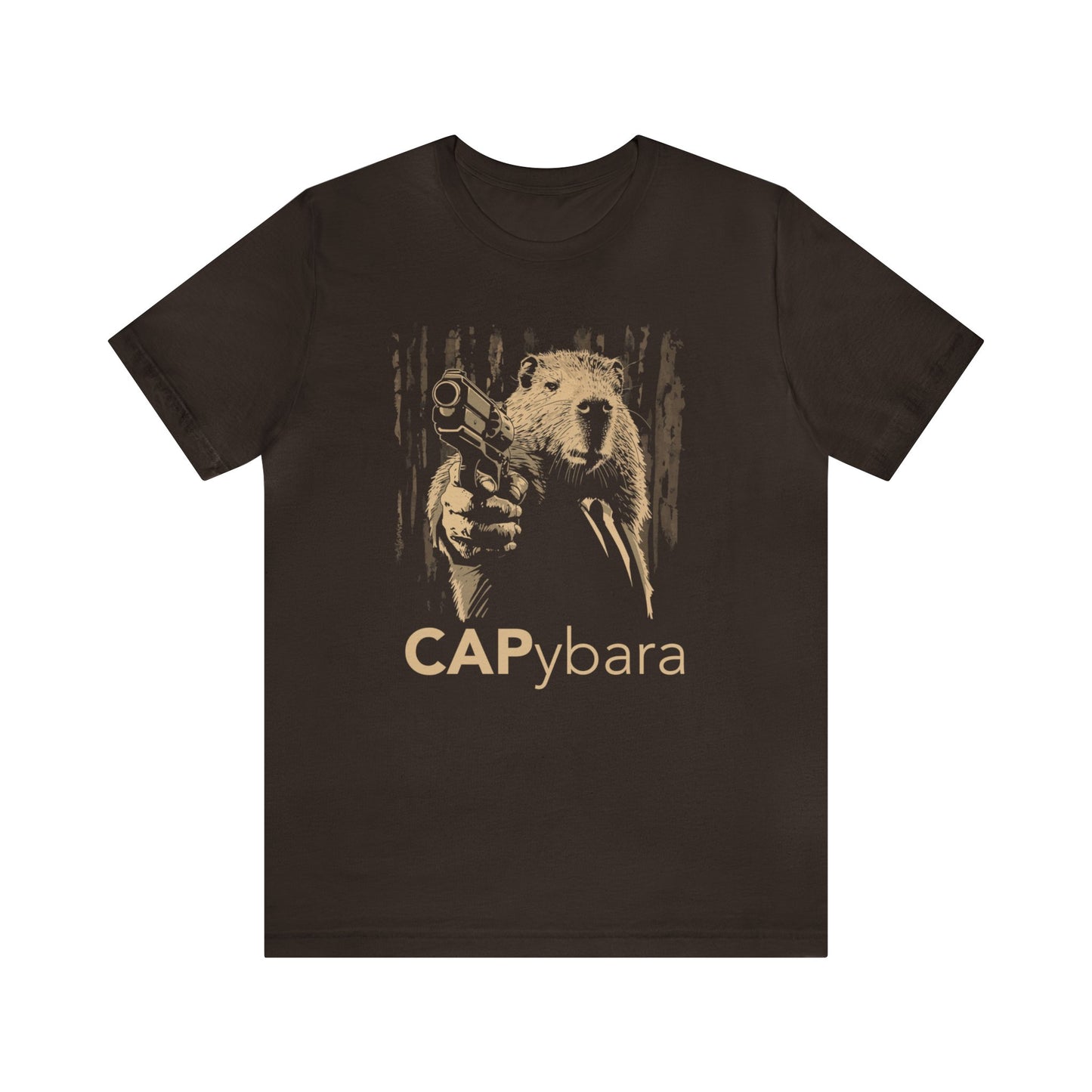 Assassin Capybara Shirt, Dark Humor Shirt