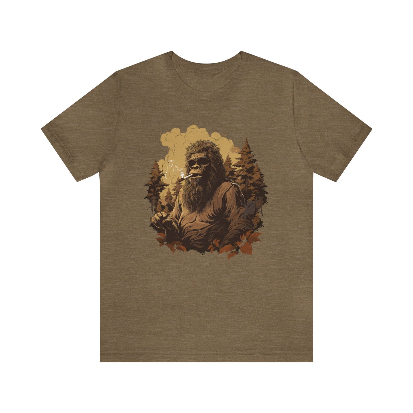 Bigfoot Smoking Shirt