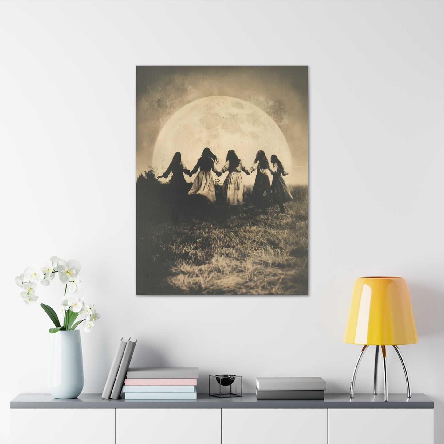 Witch Coven Canvas Wall Art