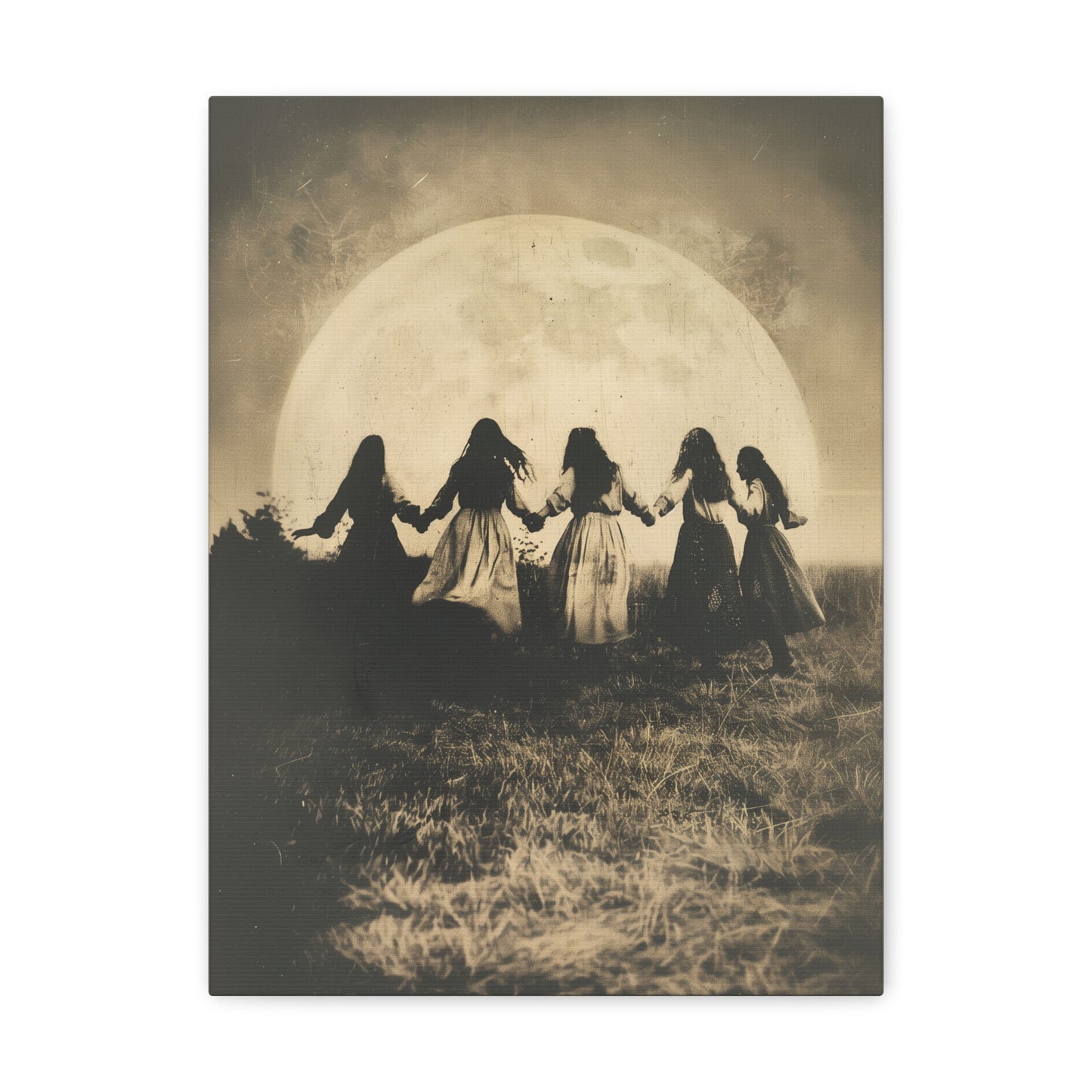 Witch Coven Canvas Wall Art
