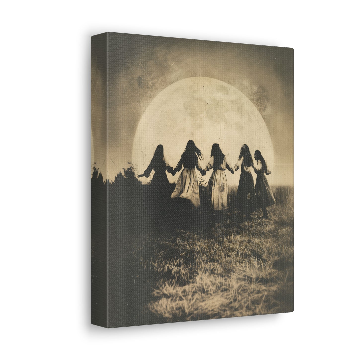Witch Coven Canvas Wall Art