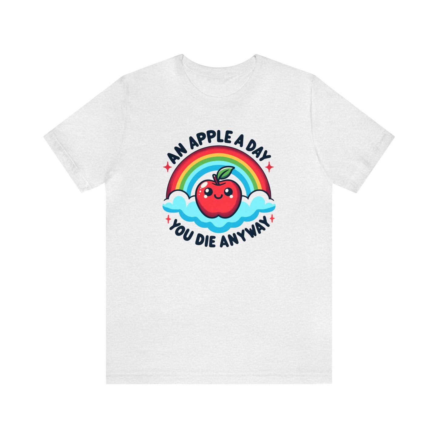 Apple A Day Dark Humor Shirt