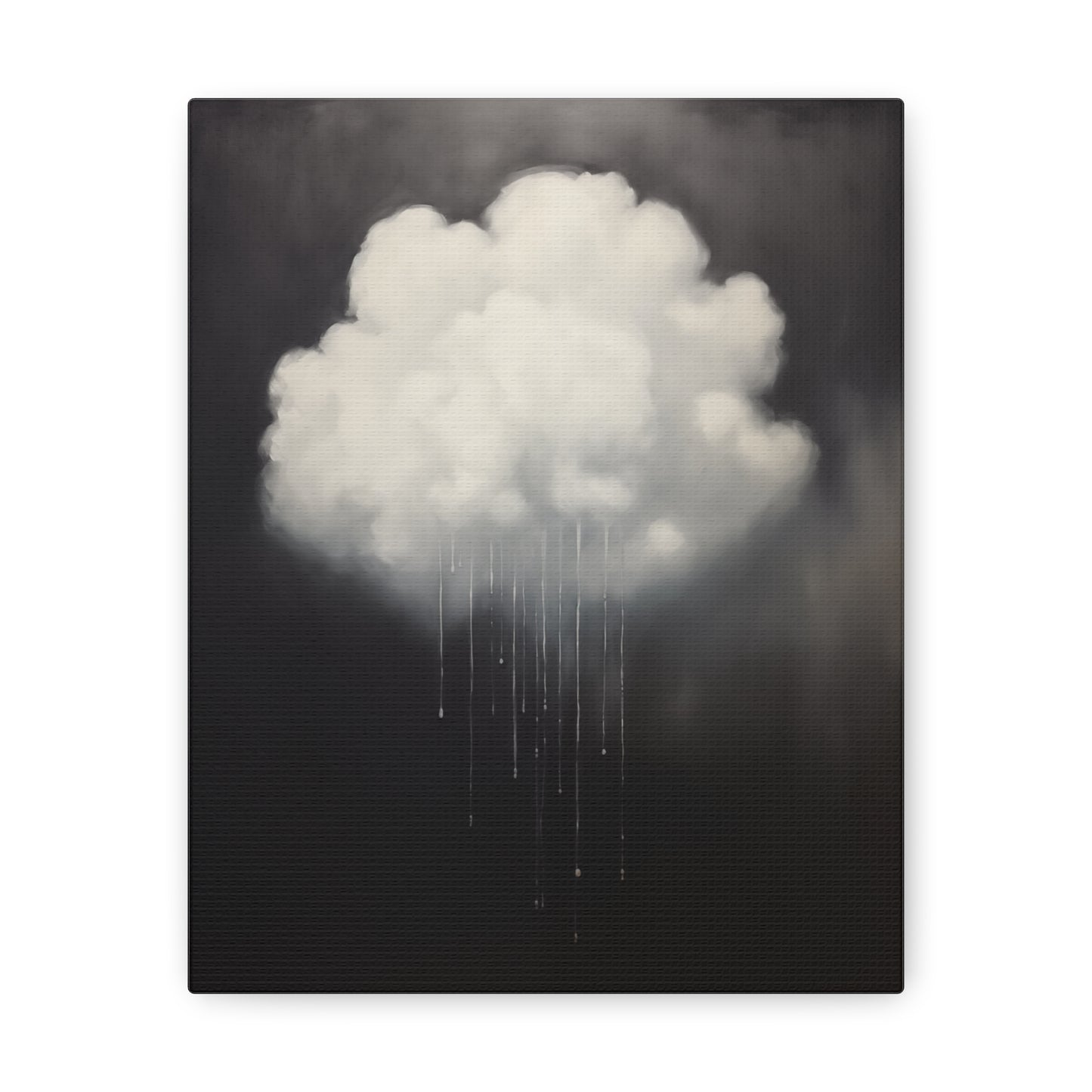 Rain Cloud Oil Canvas Wall Art