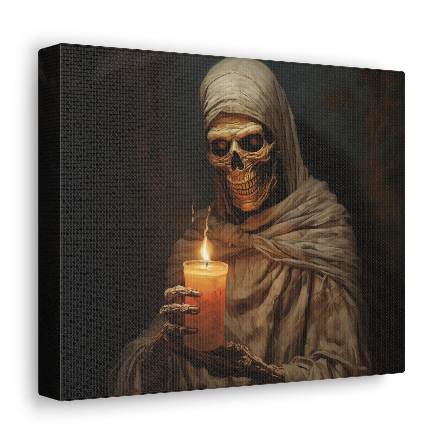 Mummy with Candle Wall Art Halloween Decor