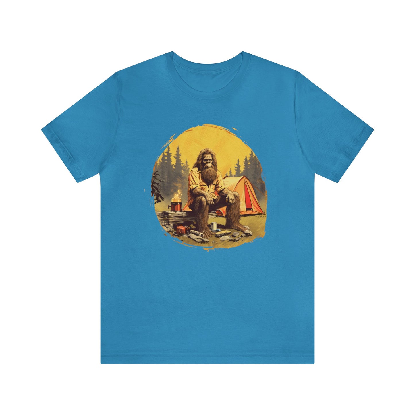 Bigfoot Camping Shirt