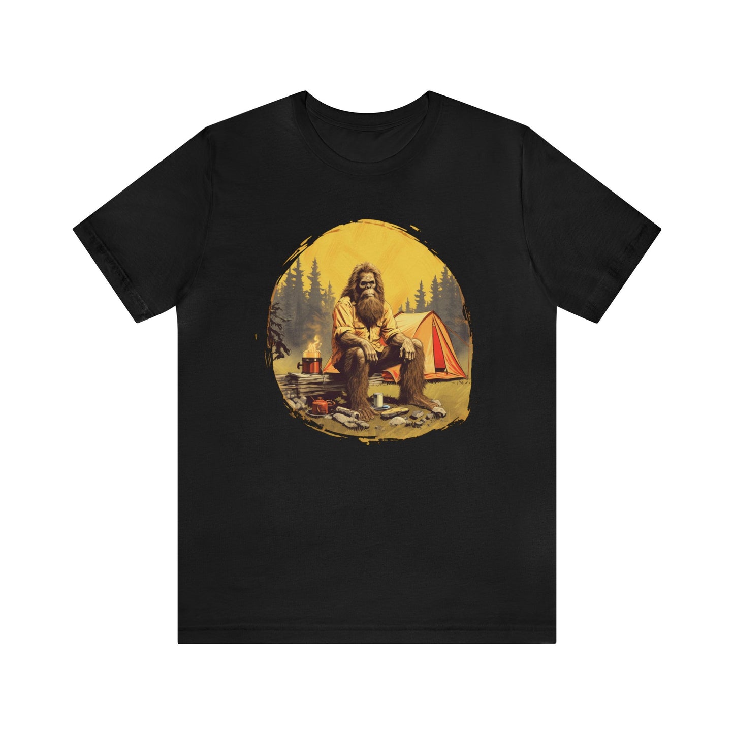 Bigfoot Camping Shirt