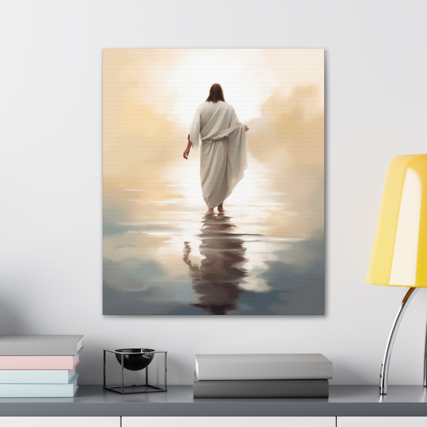 Peace Be Still Walking On Water Christian Wall Art