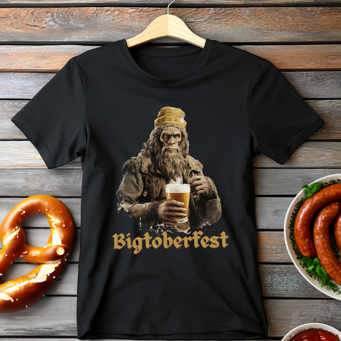 Oktoberfest Bigfoot Shirt