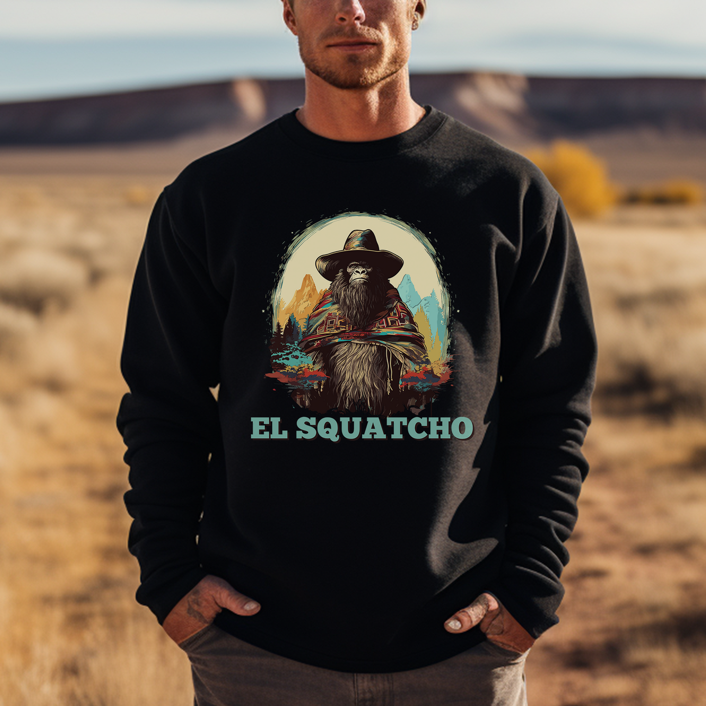 El Squatcho Bigfoot Sweater