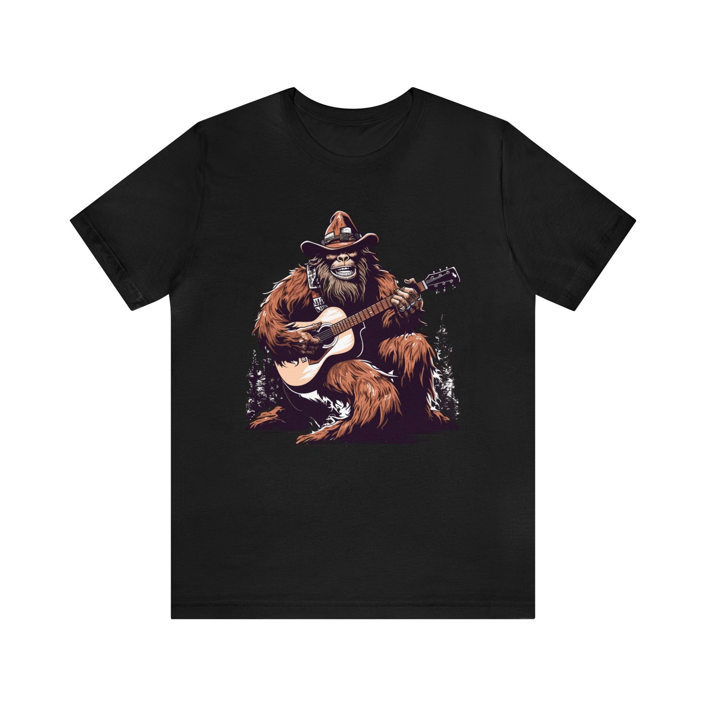 Bigfoot Willie Playing Guitar Shirt