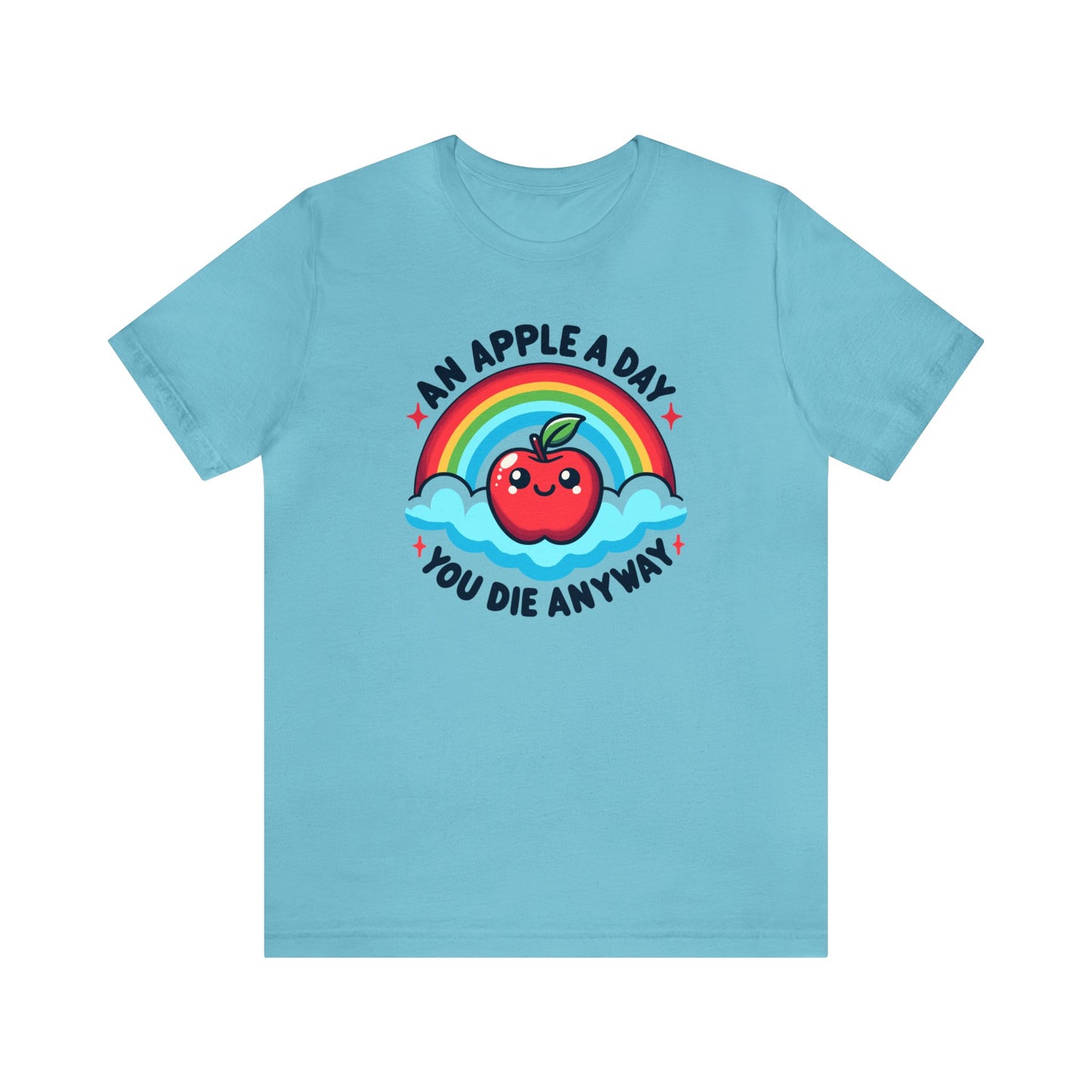 Apple A Day Dark Humor Shirt