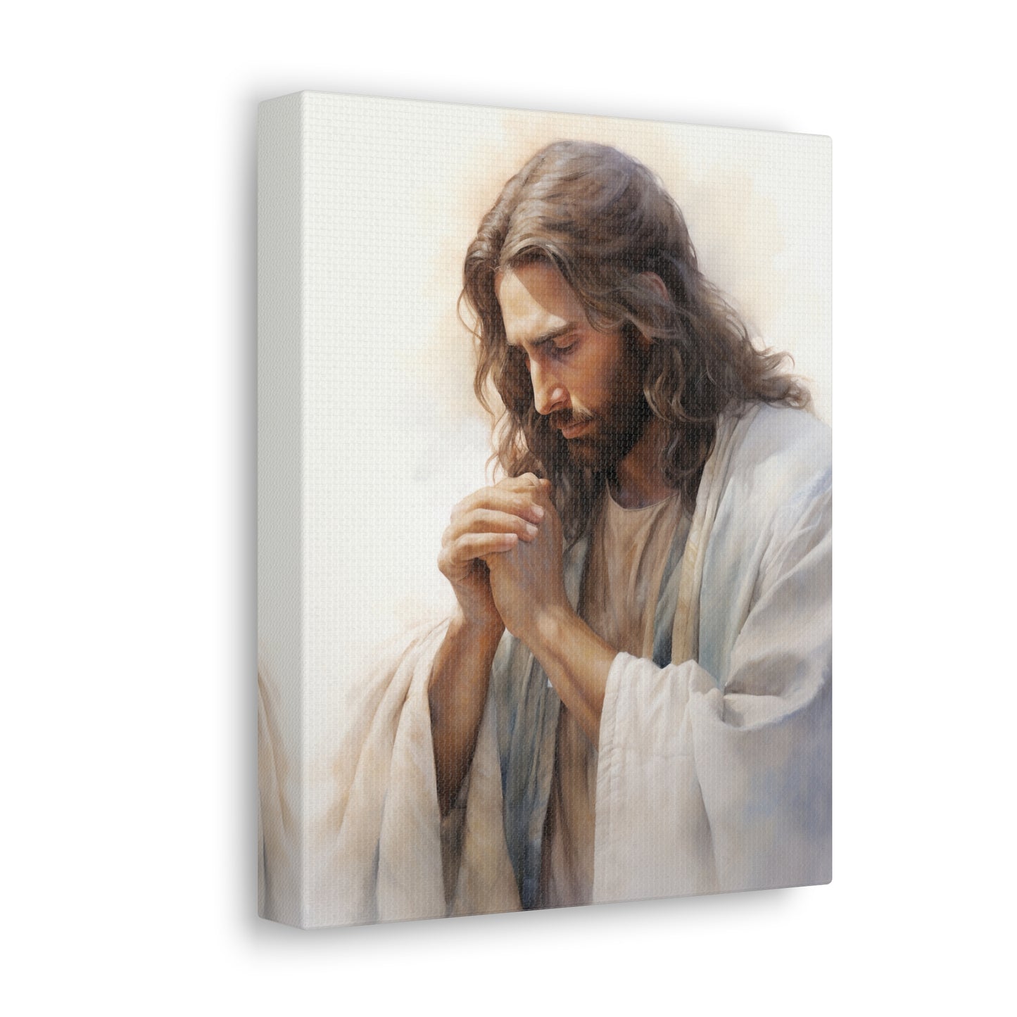 Jesus Praying To The Father Christian Wall Art