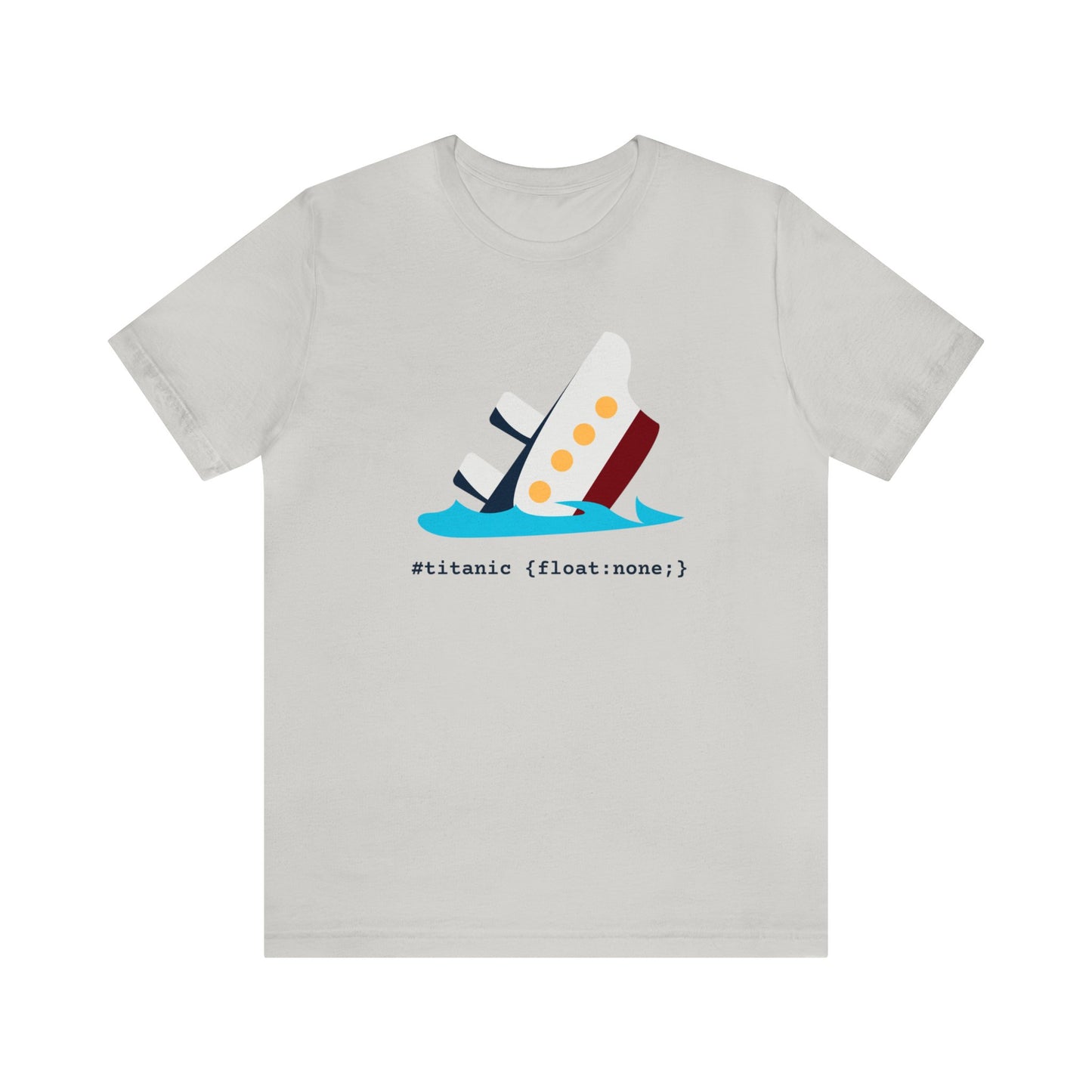 CSS Titanic Dark Humor Shirt