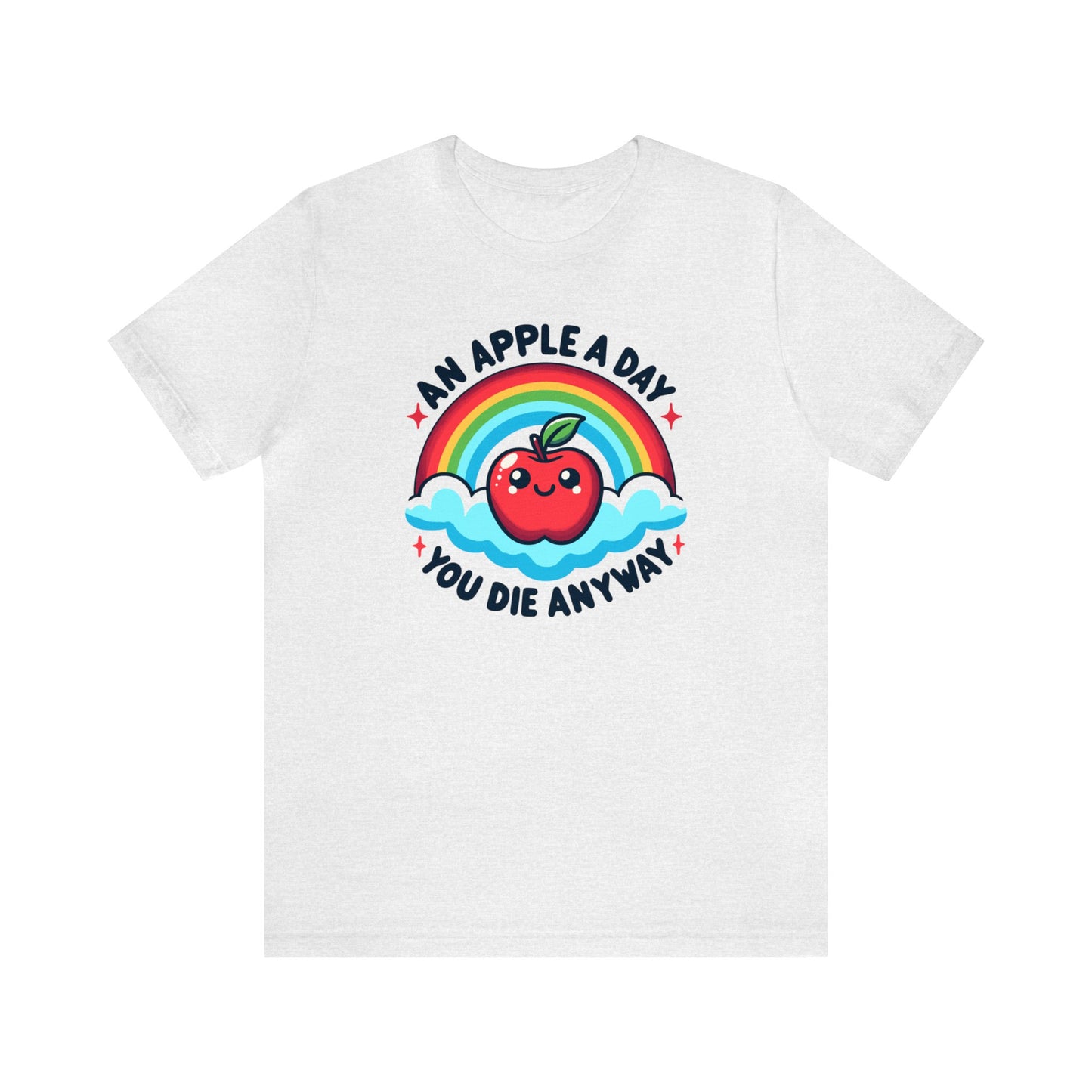 Apple A Day Dark Humor Shirt