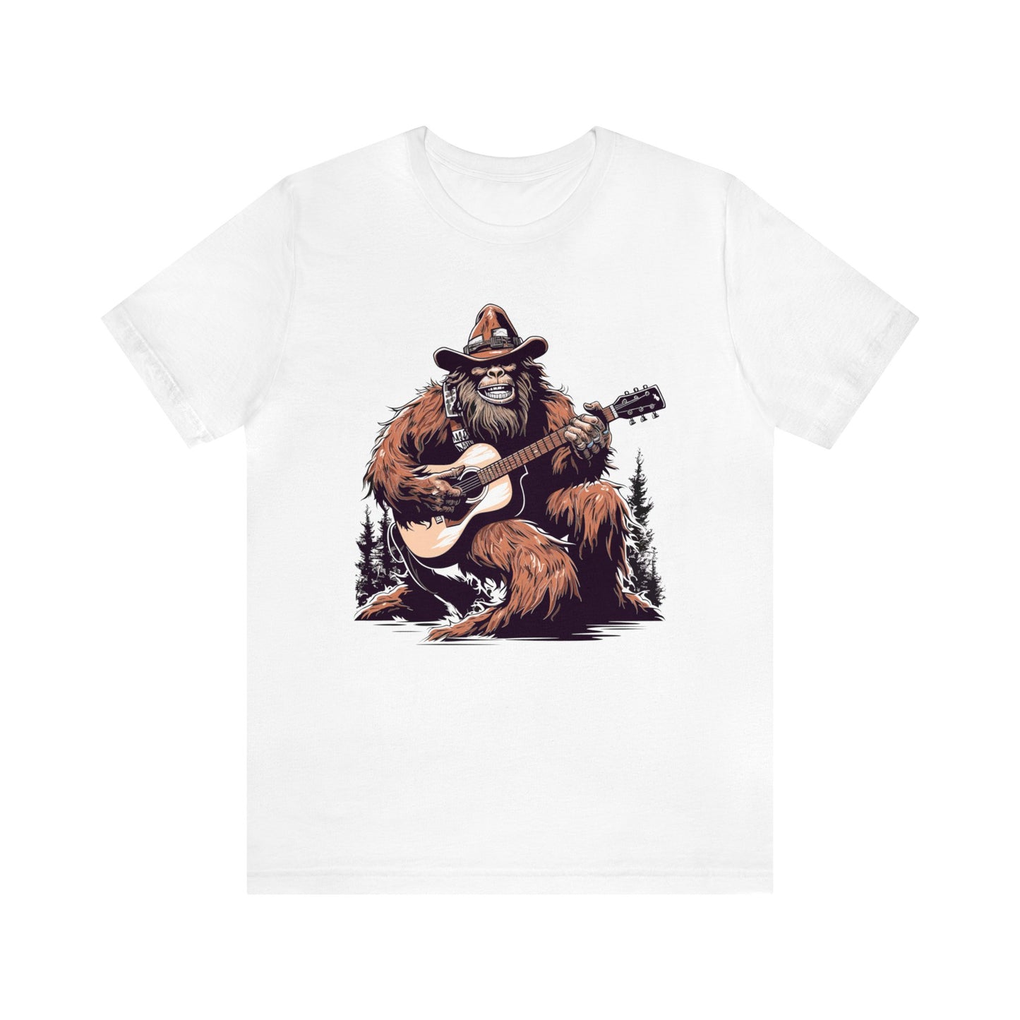 Bigfoot Willie Playing Guitar Shirt