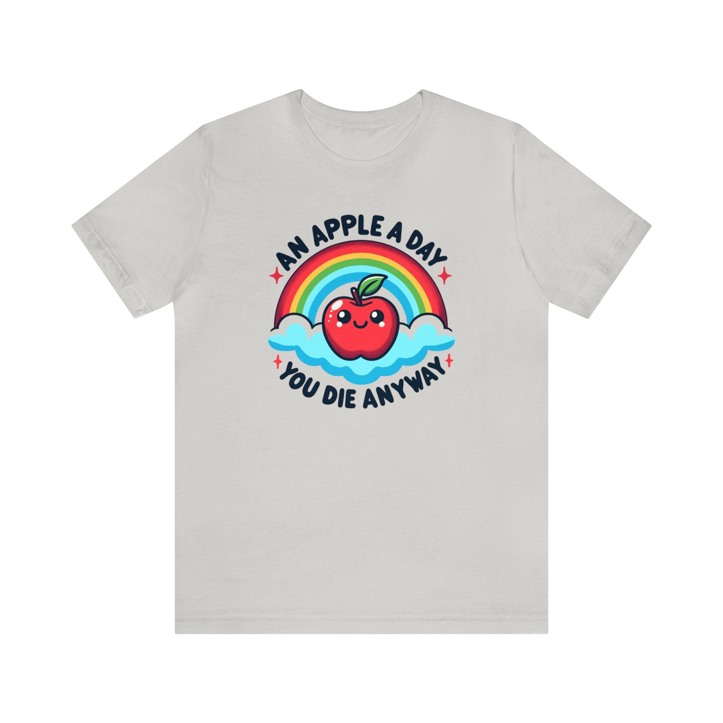 Apple A Day Dark Humor Shirt