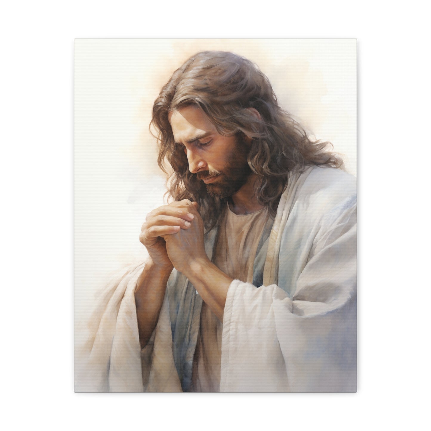 Jesus Praying To The Father Christian Wall Art