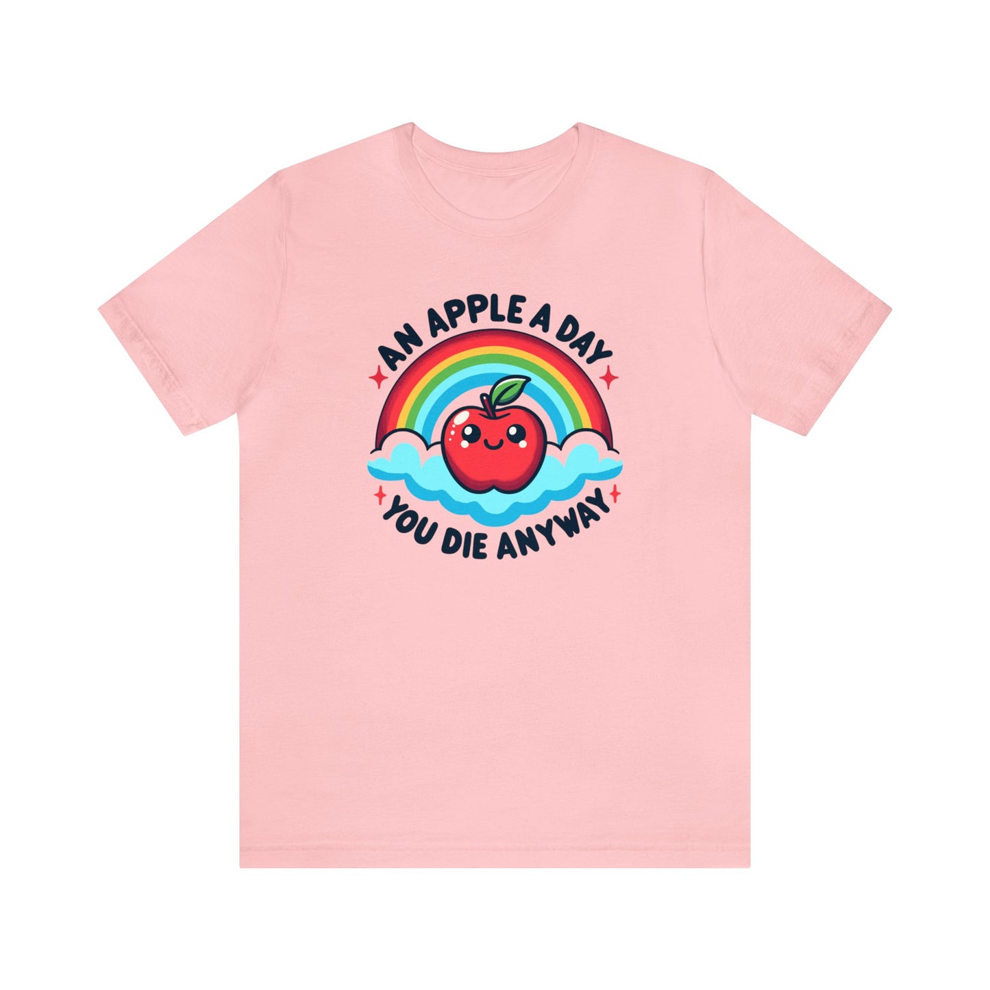 Apple A Day Dark Humor Shirt