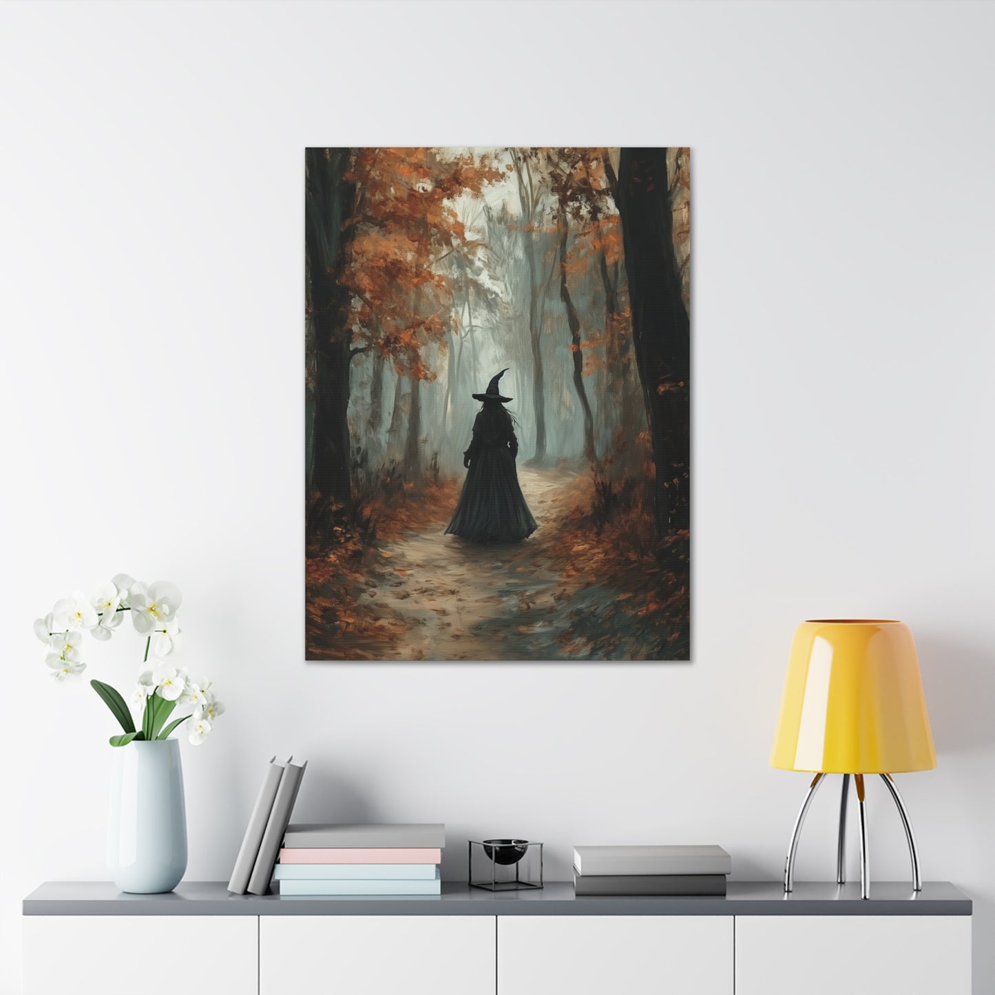 Witchy Decor Canvas Wall Art