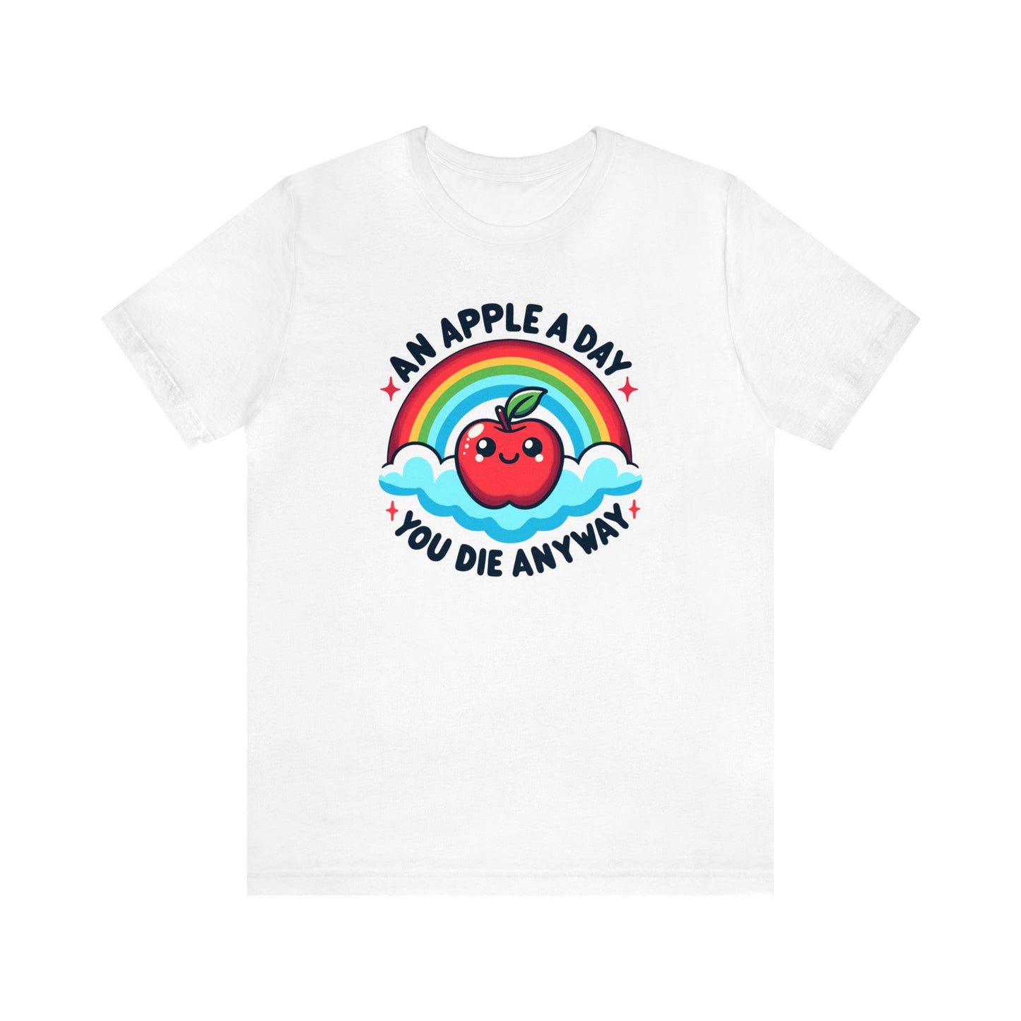 Apple A Day Dark Humor Shirt