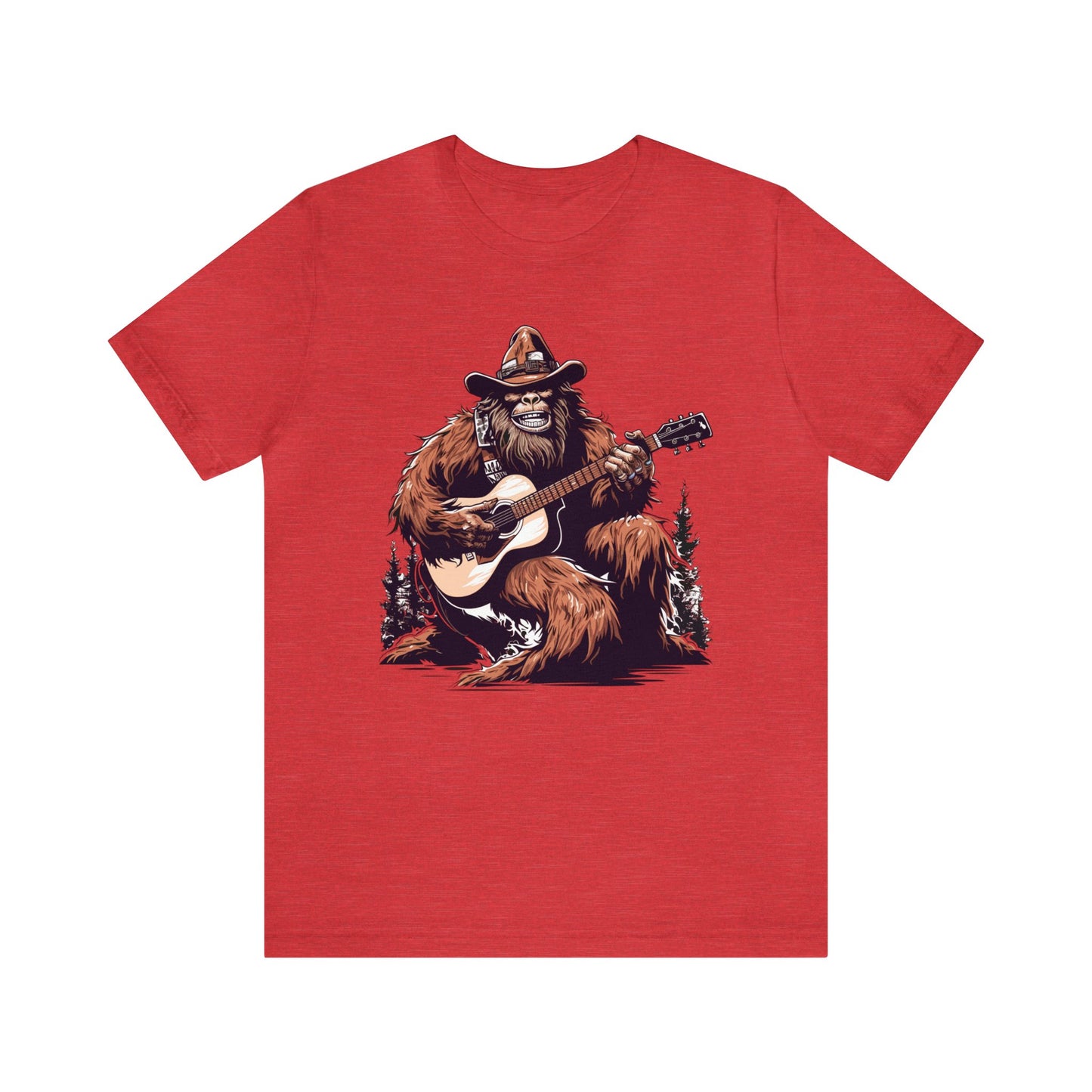 Bigfoot Willie Playing Guitar Shirt