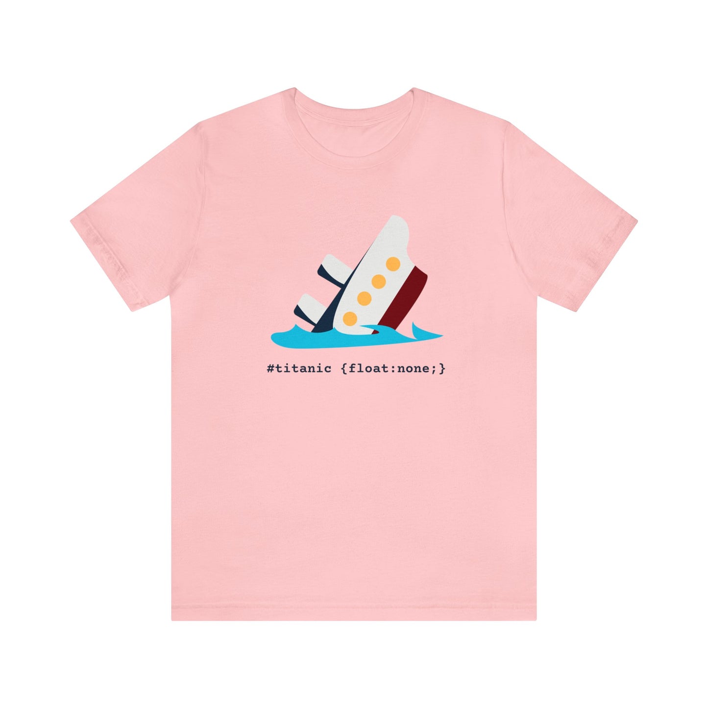 CSS Titanic Dark Humor Shirt