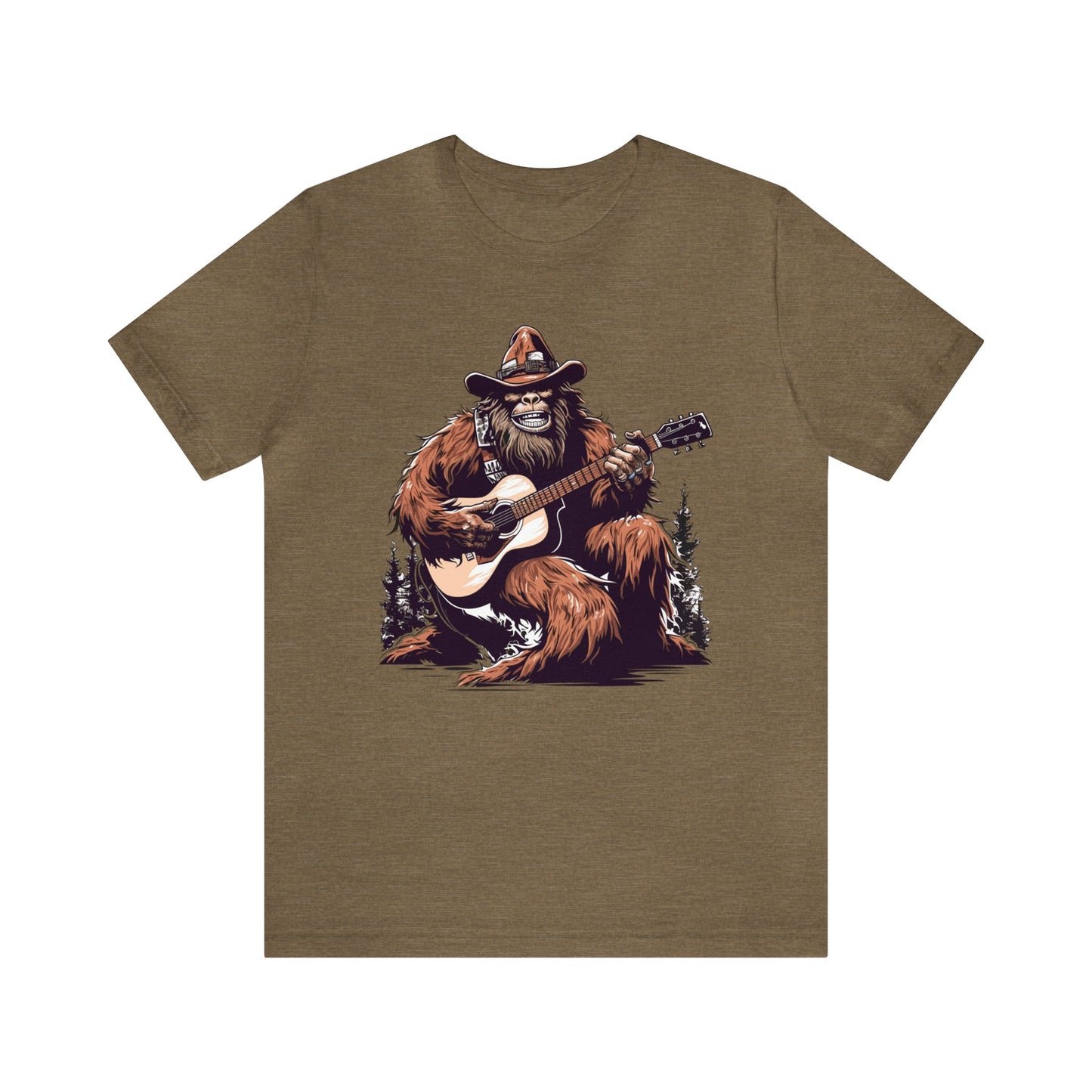 Bigfoot Willie Playing Guitar Shirt