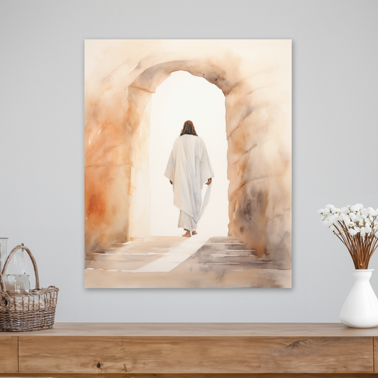 He is Risen Christian Wall Art