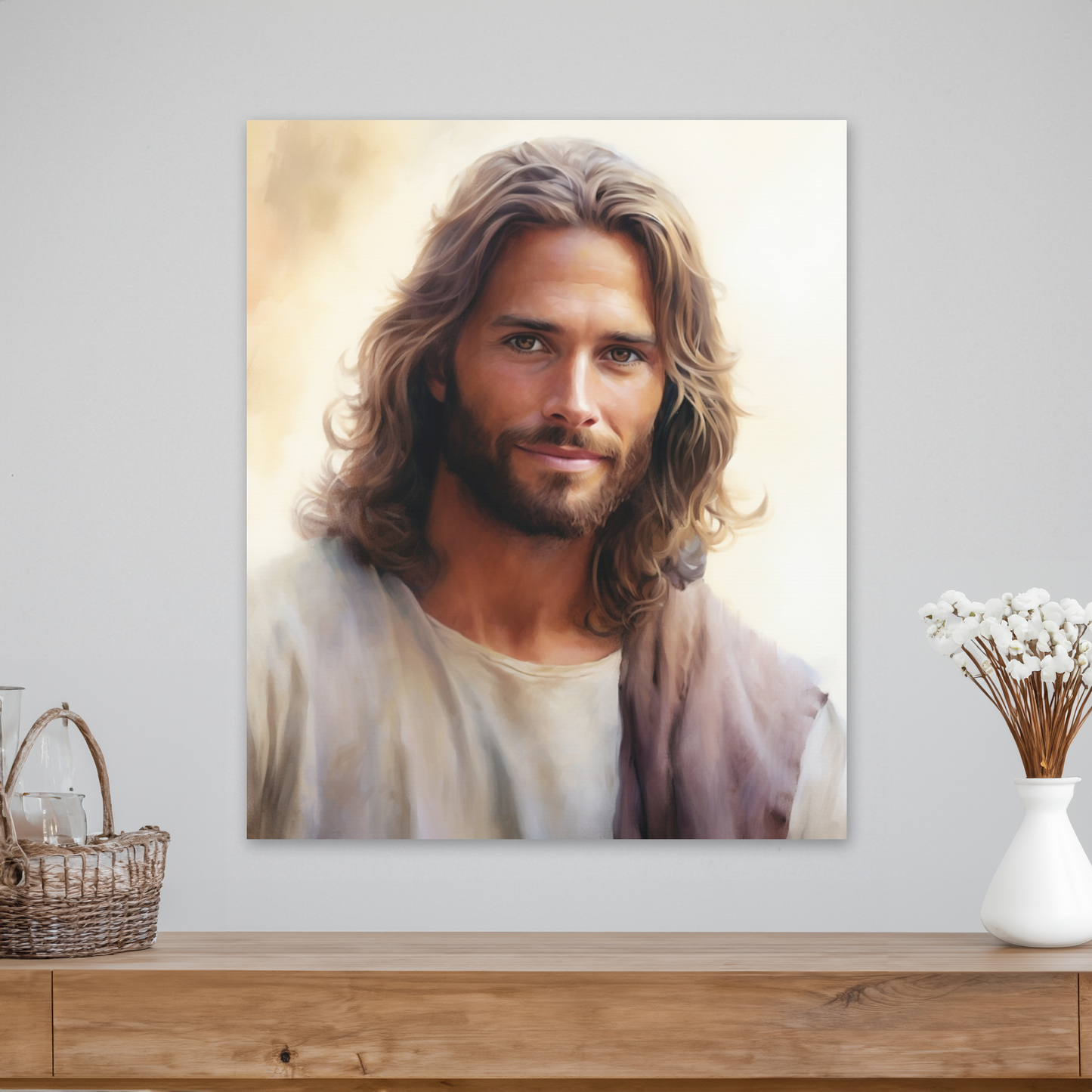 Jesus Portrait Christian Wall Art