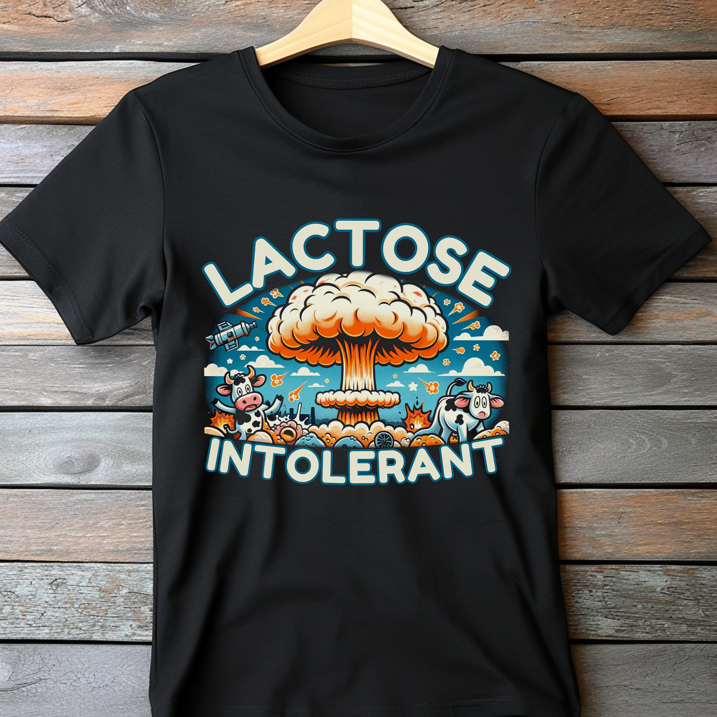 Lactose Intolerant Shirt, Dark Humor